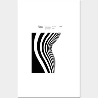 Modern Curves 10, Modern Architecture Design, minimalist Design, Modern Art, Typographic, Helvetica Posters and Art